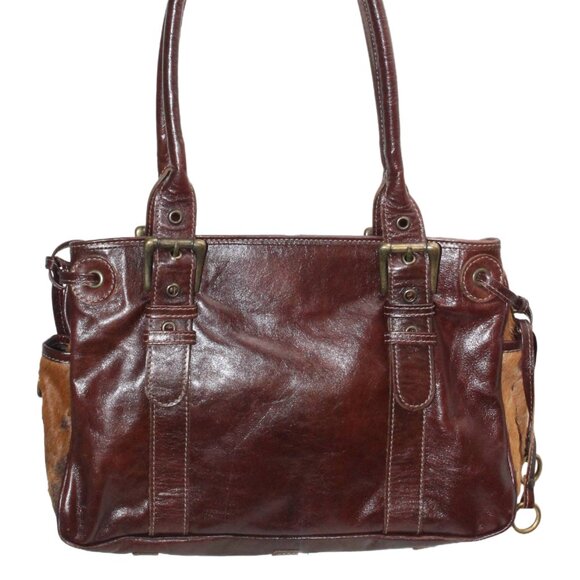 Leather Calf Hair Bag - Picture 5 of 5